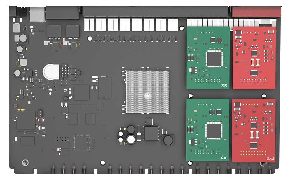 Yeastar S412 Telefon Santrali 11 s412 module
