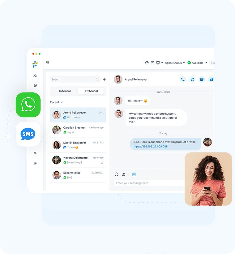 linkus-chat-interface