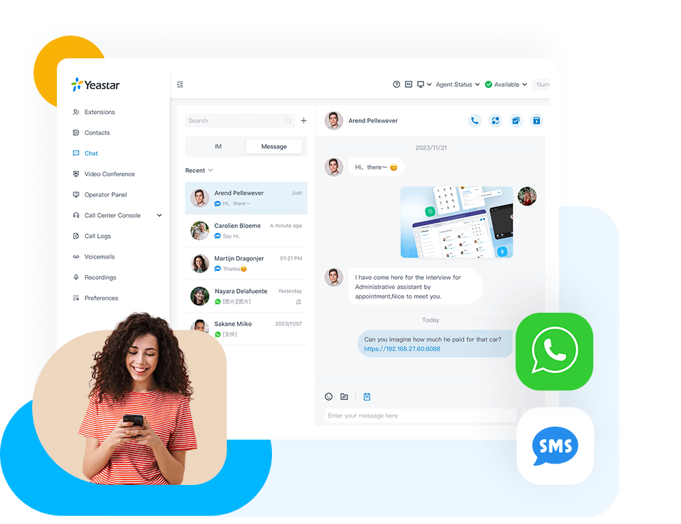 Linkus Masaüstü İşletim Sistemi 9 linkus omnichannel mesajlasma