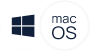 win and macos icon
