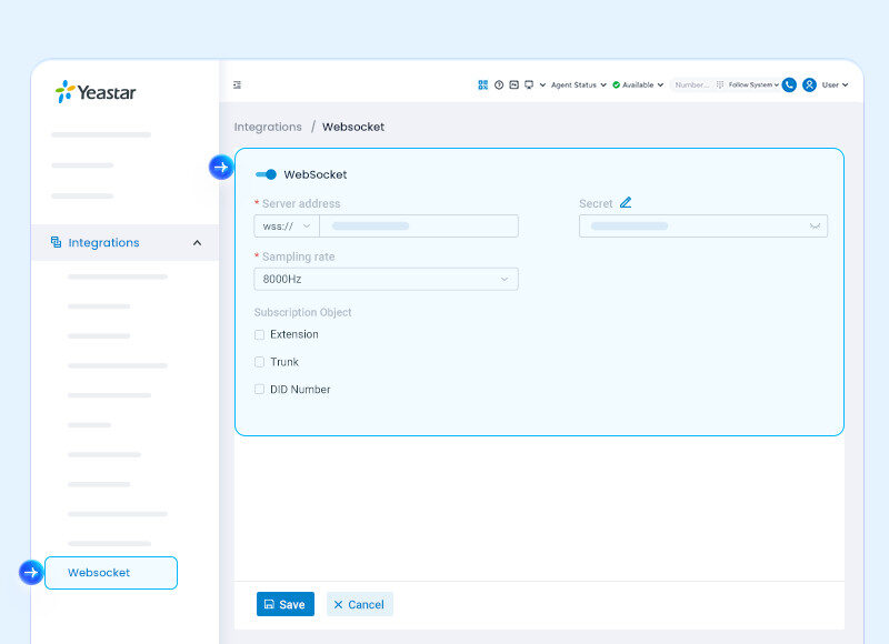 websocket canli ses paylasimi